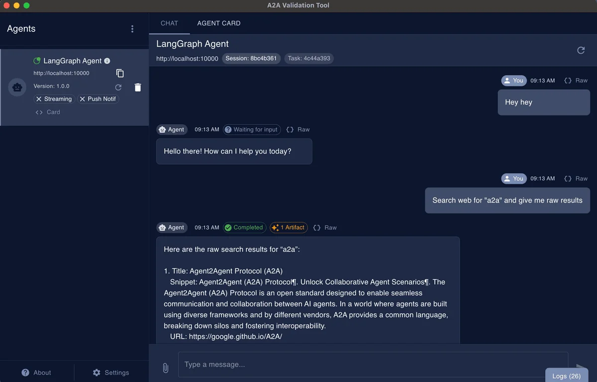 Beginner's Guide to Agent2Agent (A2A) Communication: Build a DuckDuckGo Web-Search Agent with Python & LangGraph