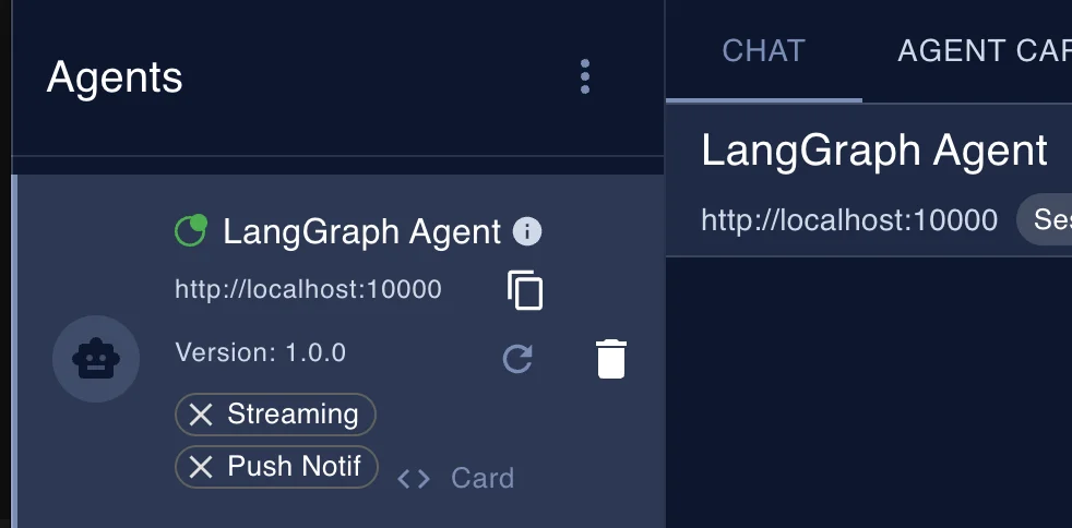 example of added agent in a2a validation tool